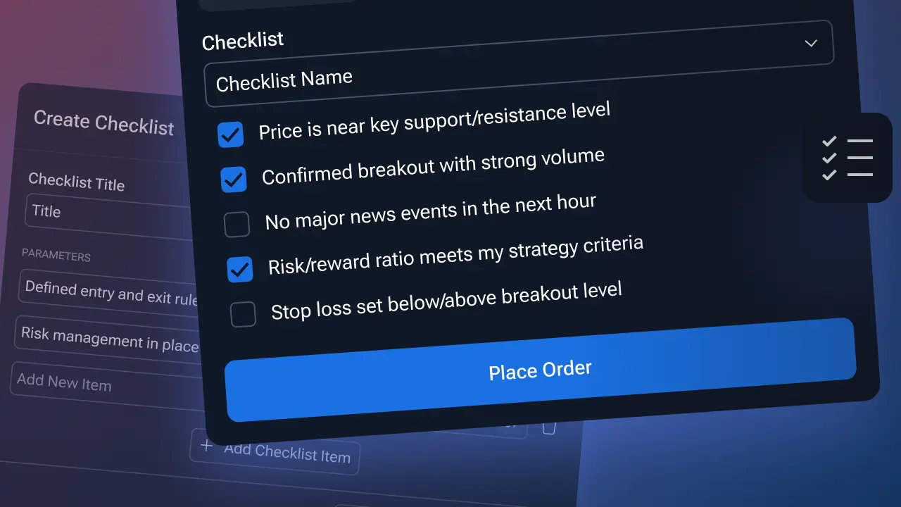 Build Discipline with Checklists